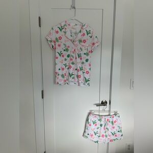 Petidoux tropical paradise women’s pajamas - NWT - top & shorts